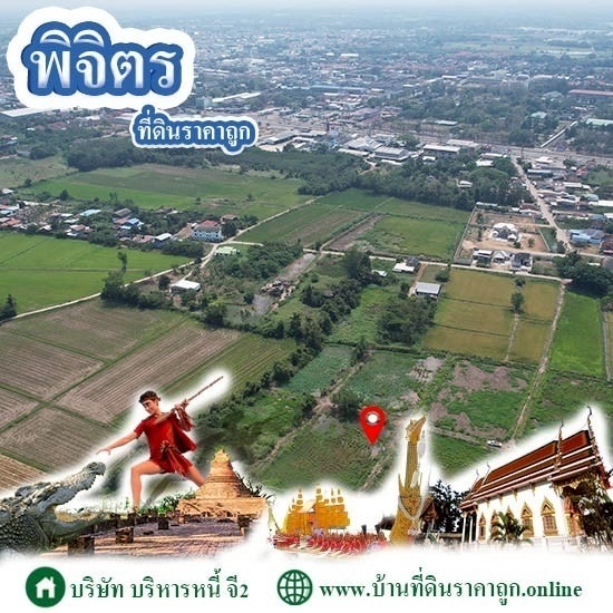 ขายที่ดินในจังหวัดพิจิตร ราคาถูก